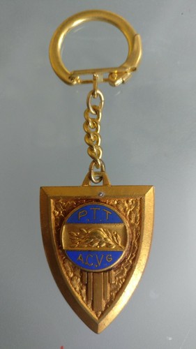 Rare porte clés ptt ancien - porte,