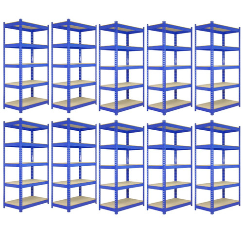 Rayonnages rax bleus en - q-rax,
