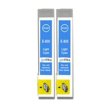 2 Cyan Clair Cartouches