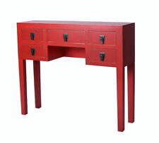 Meuble D'Entrée Rouge Console