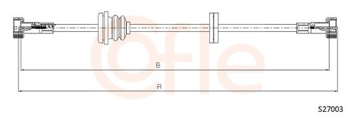 S27003 cofle speedometer for - cofle,