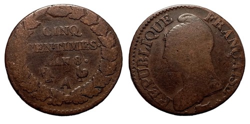 Centimes dupré grand - 5, /