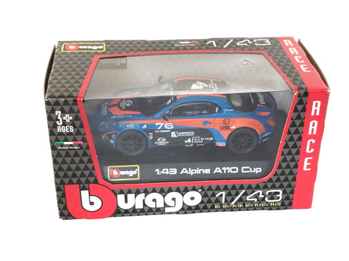 Alpine a110 cup burago - alpine,