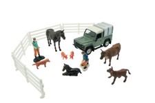 BRITAINS - LAND ROVER avec animaux et vétérinaire - 1/32 - BRI43385