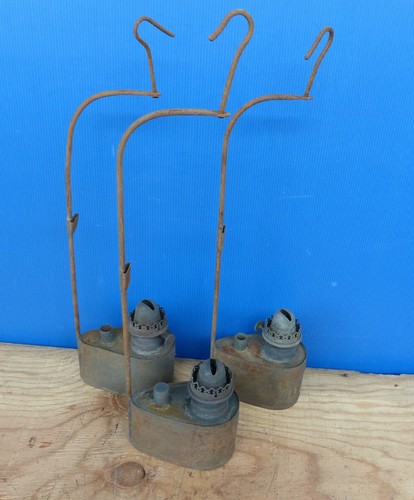 Lot ancienne lampes à - 3,