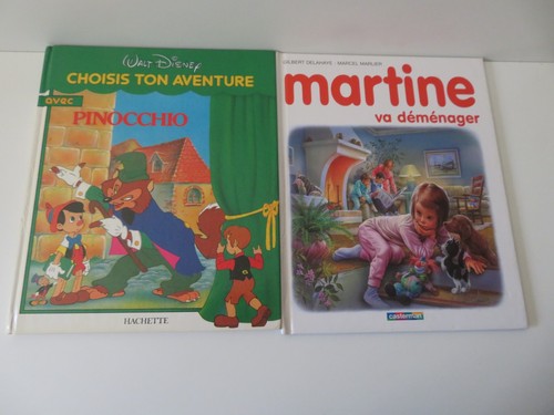 Lot livres martine - livres,