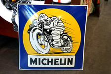 Plaque émaillée michelin - plaque,