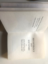 Drapier-Cadec Sévellec Recouvrance des souvenirs