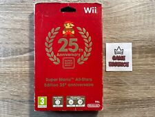Super Mario All-Stars Edition 25eme Anniversaire Nintendo Wii Complet PAL FR