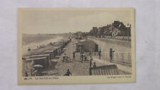 CPA 44 LA BAULE LES PINS LA PLAGE CIRCA 1930 ANIME ENFANT REMBLAIS TENTE VILLA