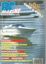 RC MARINE N°34 CHAR A VOILE /