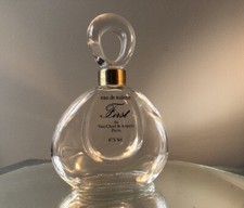 Flacon rechargeable vintage EDT Vide First Van Cleef & Arpels 120 ml H 13,5 cm