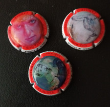 capsule de champagne OUDARD Francois  N° 41  b e g  serie Toile  Camille Claudel