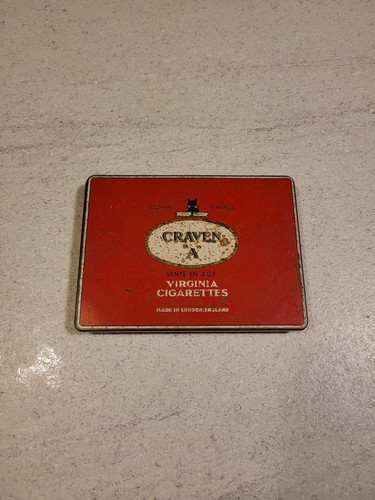 Boite cigarette craven us - boite,