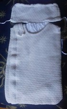 Gigoteuse Nid d'ange Lot de 2 pièces Rose et blanc