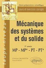 Mécanique des systèmes et du