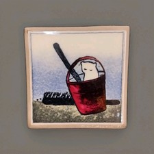 Céramique arabia Heljä Liukko-Sundström  Finlande Chat 1981 Collection 