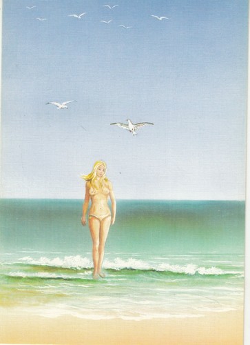 Carte postale ancienne femme - postale,