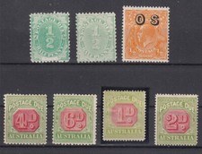 MW20589/ AUSTRALIA – BACK OF BOOK – 1902 / 1936 MINT SELECTION – CV 410 $