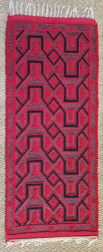 Ancien tapis grecque tissé - tapis,