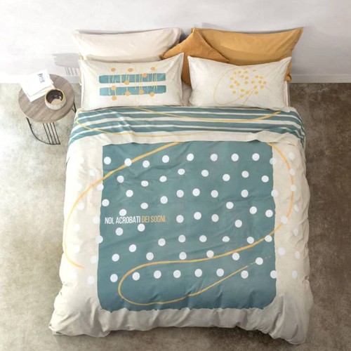 Housse couette double avec - couette,