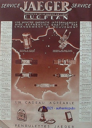 Publicite jaeger duo plan - jaeger,