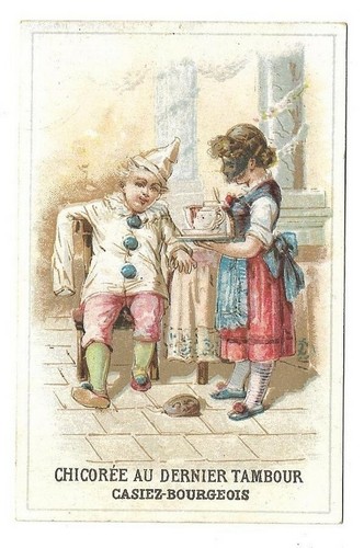 Couple repas masque clown - couple,