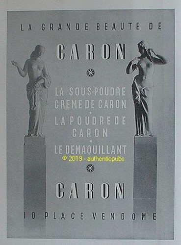 Publicite caron grande - caron, la
