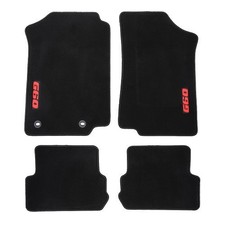 Tapis de sol noirs pour Golf 2