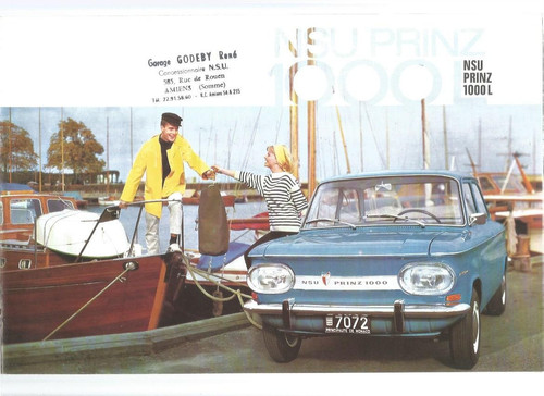 Catalogue nsu prinz 1000 l - ,