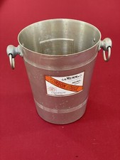 Seau À Champagne Seau À Glace Ancien G H MUMM Cordon Rouge France Vintage