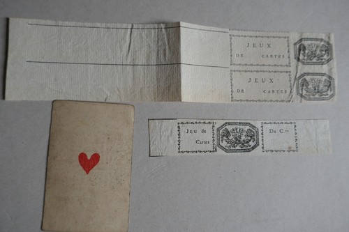 Carte jouer ancienne et - carte, à