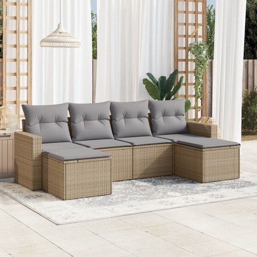 Salon jardin avec - salon, coussins