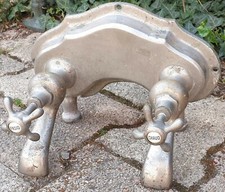 Robinetterie / Robinet ancien de baignoire..lavabo..laiton chômé..