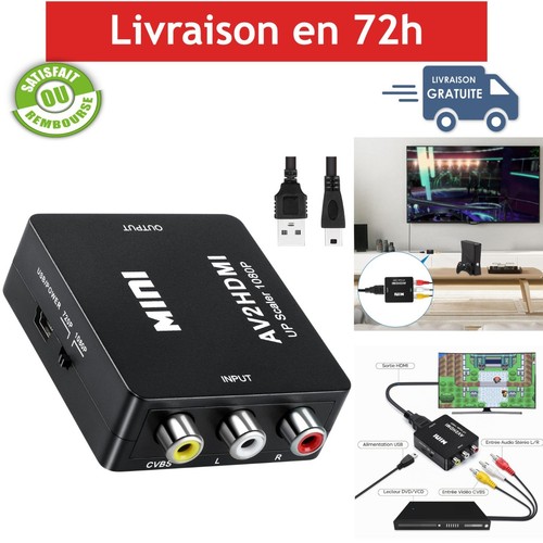 Convertisseur rca cvbs vers - convertisseur,