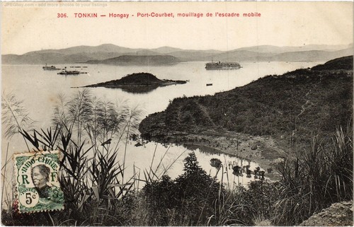 Cpa hongay port courbet - cpa,