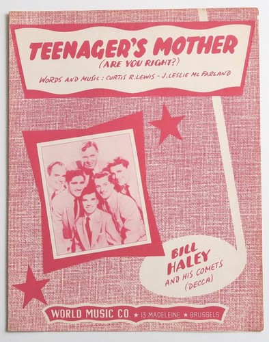 Partition vintage sheet music