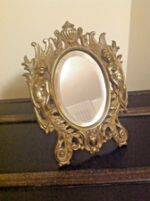 Ancien miroir/psyché de table