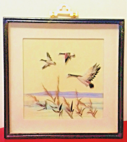 Tableau sous verre envolee - tableau,