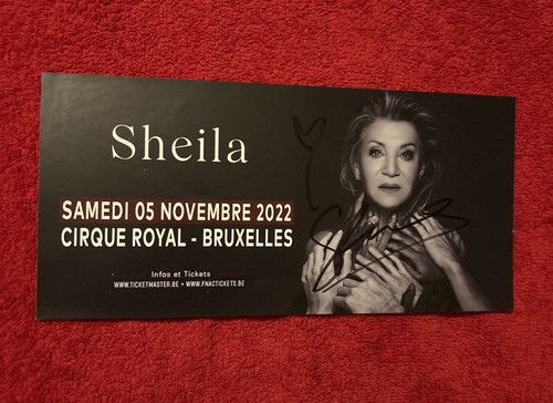 Flyer dédicacé autograph - flyer,