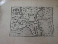 plan du catelet (Castelet) Tassin vers 1630 