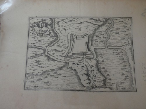 Plan catelet - du, (castelet)