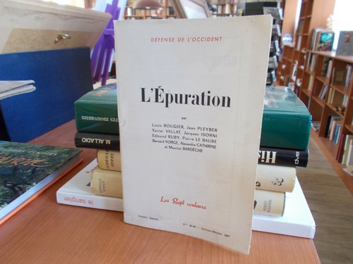 épuration défense de - l'épuration,
