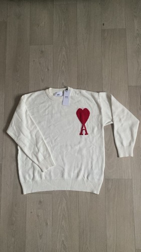 Pull ami paris blanc - ami,