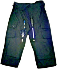 Pantalon militaire b.d.u en coton/Treillis commando noir XL pour homme