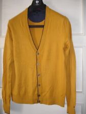 TOMMY HILFIGER Pull gilet 96% coton 8% cachemire fin vide armoire taille M