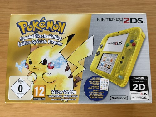 Nintendo 2ds jaune - pikachu,