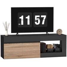 HOMCOM Meuble tv 140x40x48cm