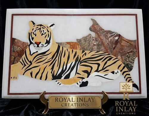 Table basse ovale - ovale, tiger