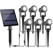 Spot Solaire Extérieur 6 en 1